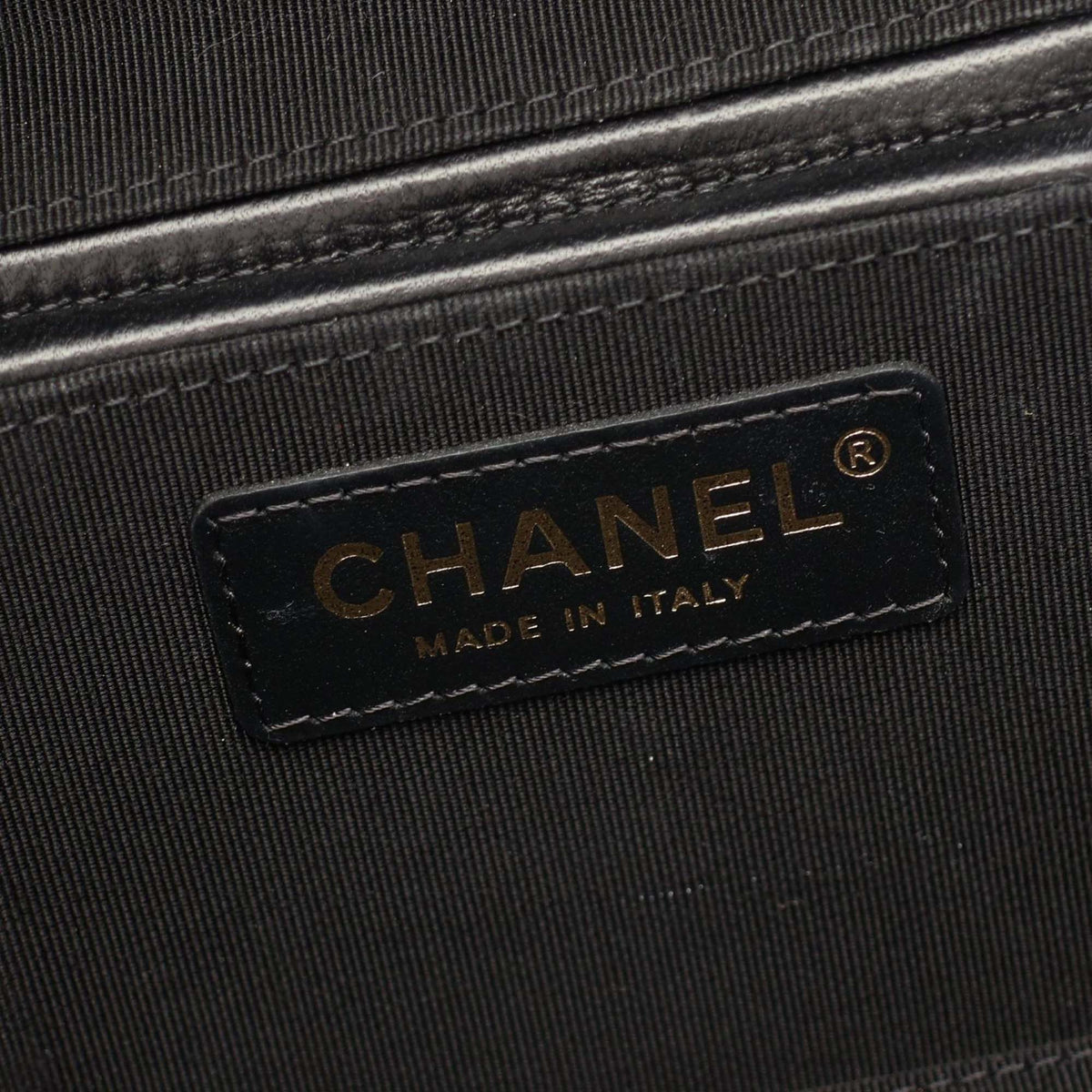 Chanel Quilted Lambskin Vendome Case — Black