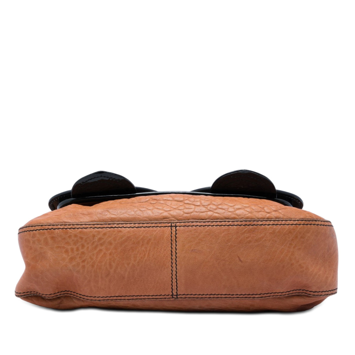 Fendi Medium Leather B Bag Top Handle Bag