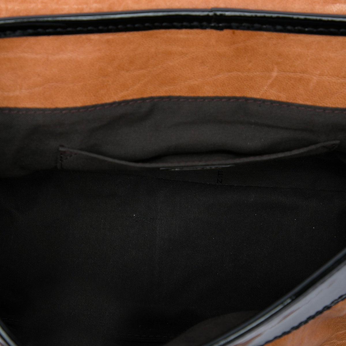 Fendi Medium Leather B Bag Top Handle Bag