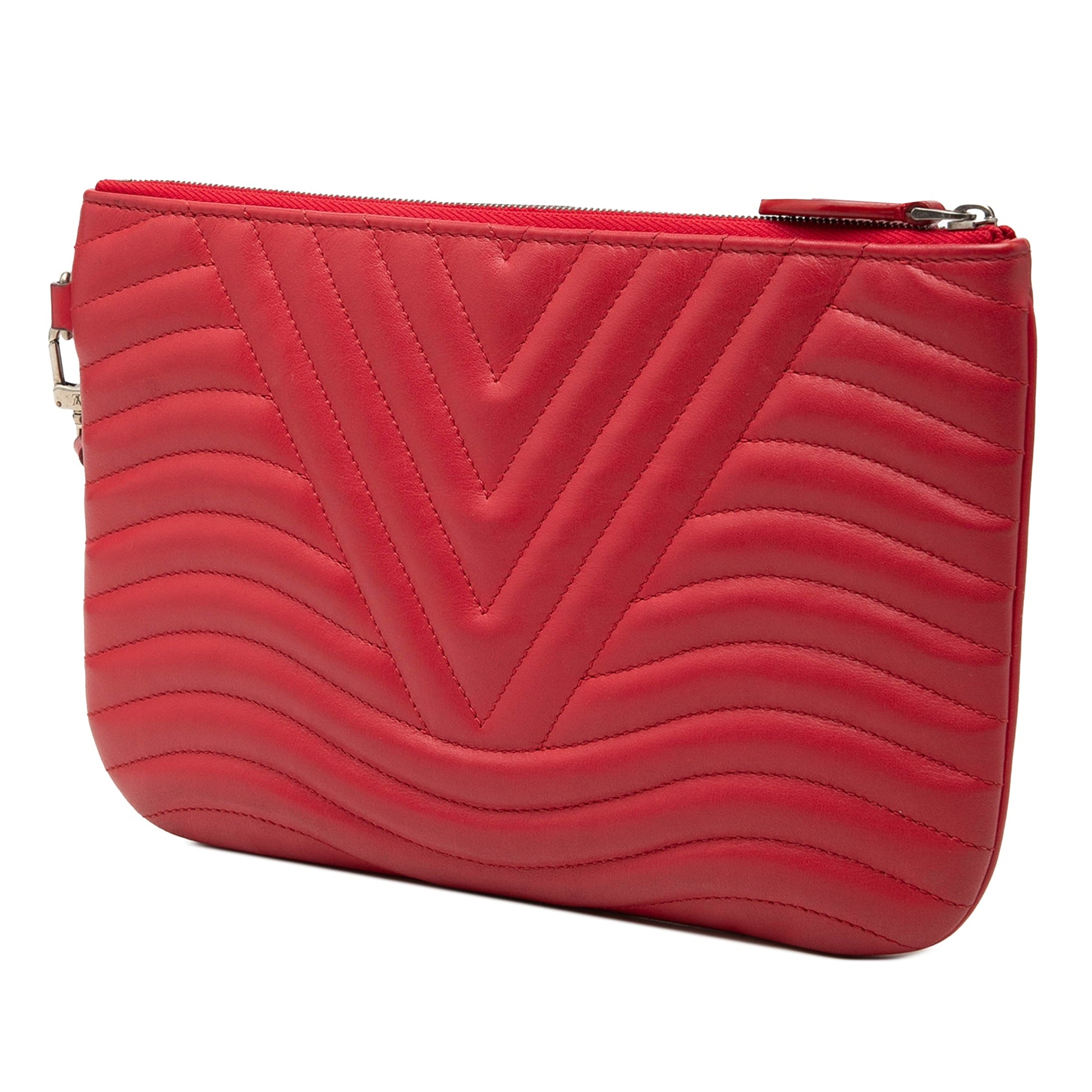 Louis Vuitton Calfskin New Wave Zipped Pochette