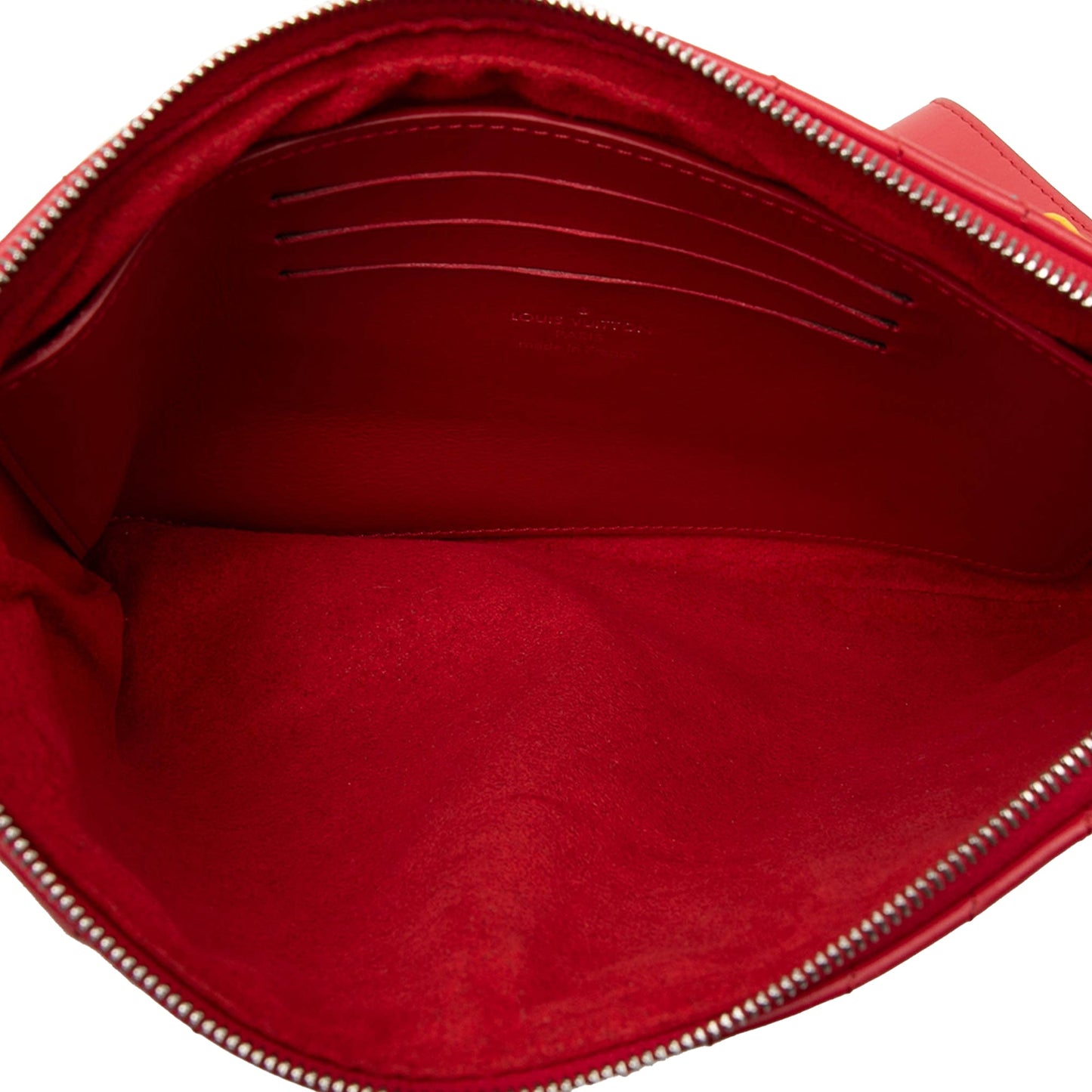Louis Vuitton Calfskin New Wave Zipped Pochette
