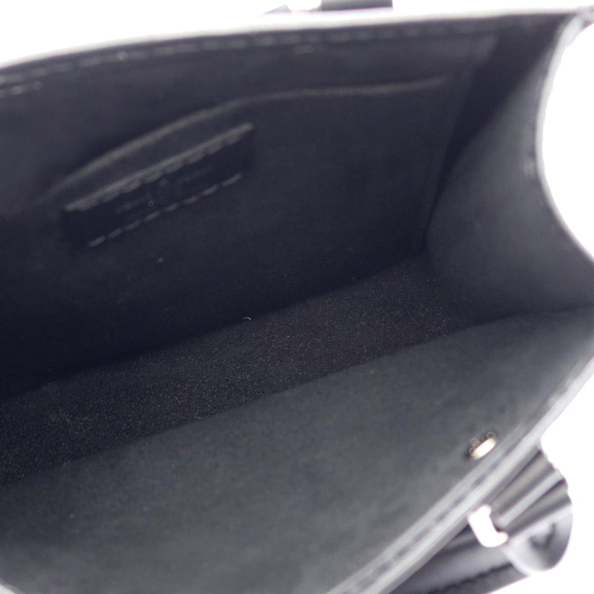 Louis Vuitton Epi Petit Sac Plat — Black