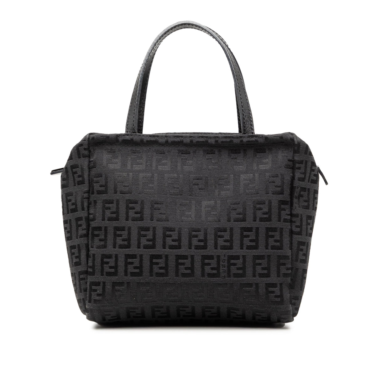 Fendi Mini Zucchino Canvas Handbag