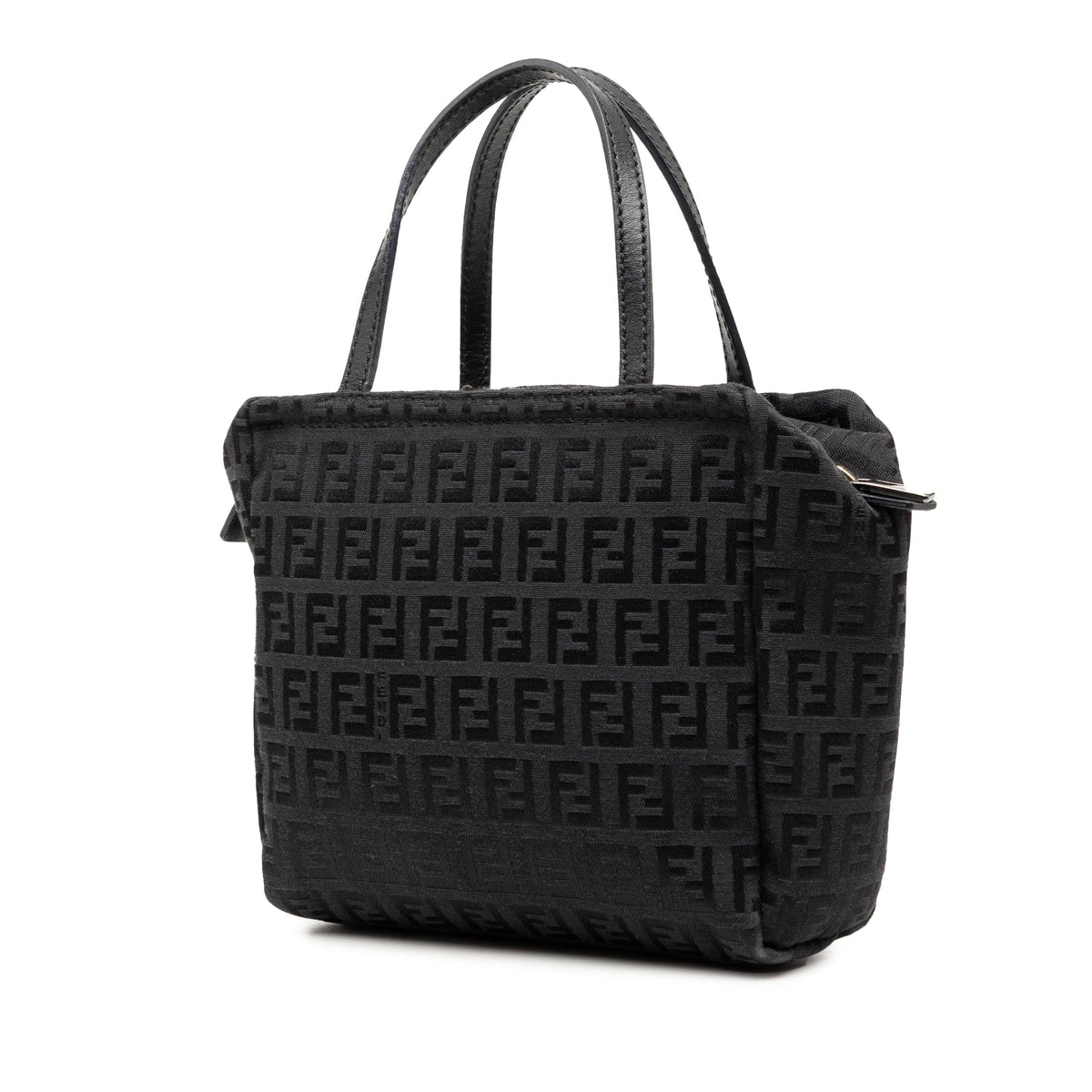 Fendi Mini Zucchino Canvas Handbag