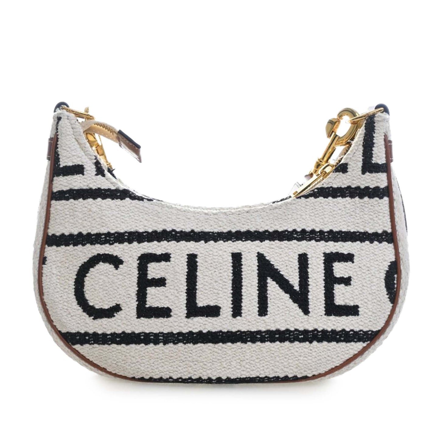 Medium Knitted Textile Ava Shoulder Bag