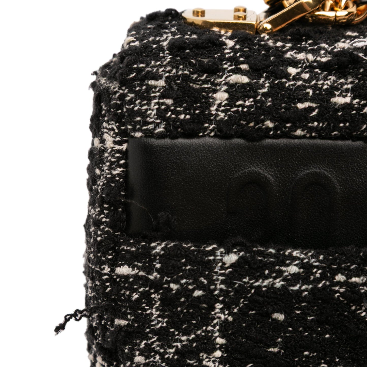 Dior Small Tweed Macrocannage Caro Bag