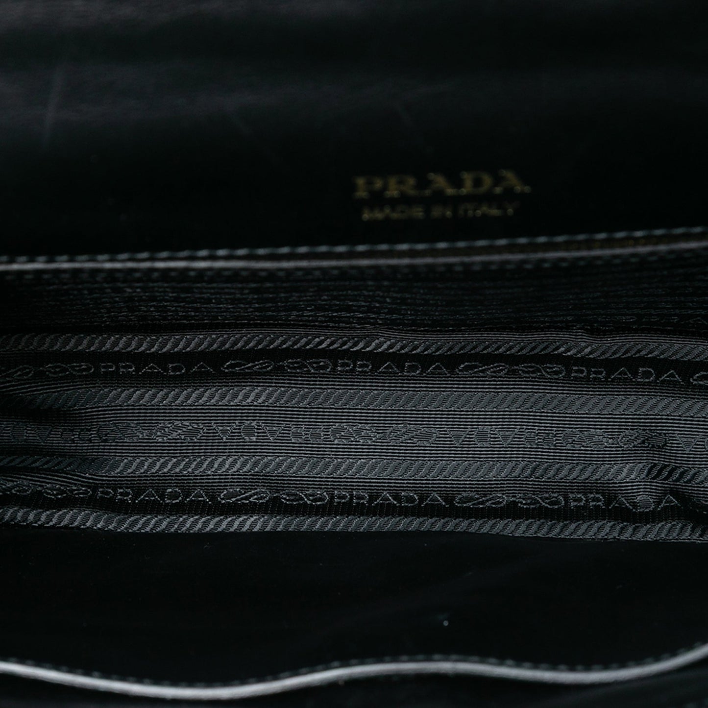 Prada Floral Printed Leather Plex Ribbon Crossbody