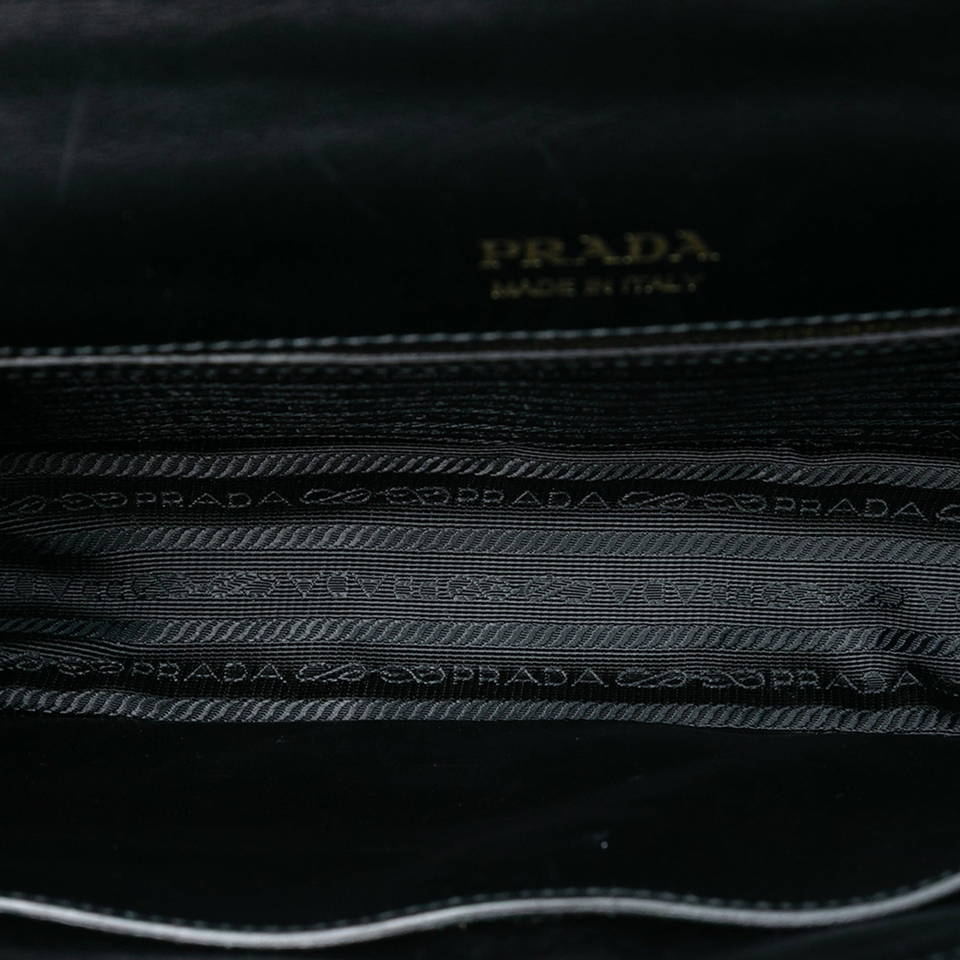 Prada Floral Printed Leather Plex Ribbon Crossbody