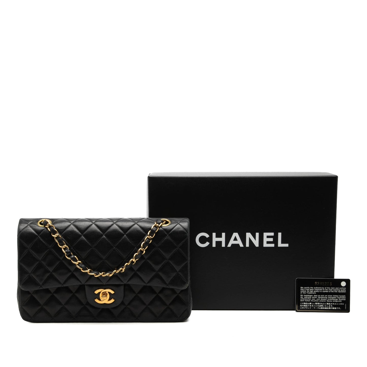 Chanel Medium Classic Lambskin Double Flap