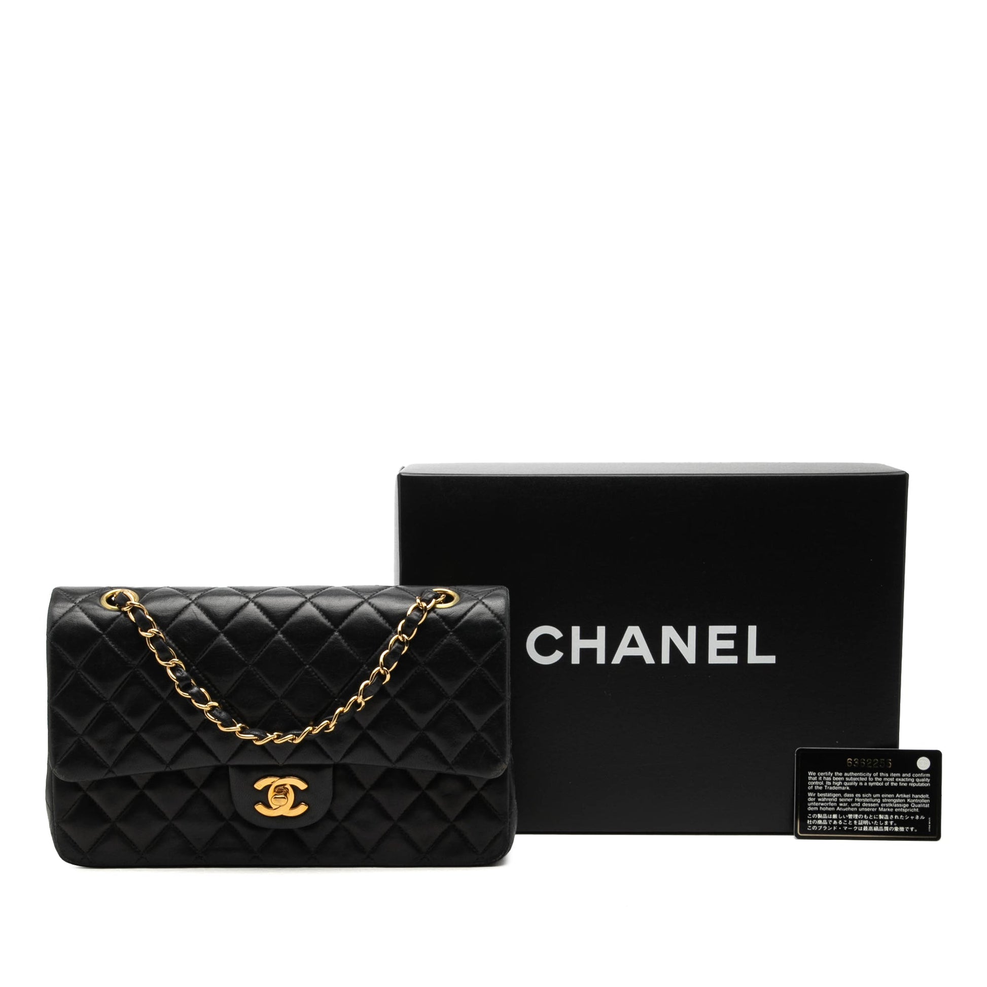 Chanel Medium Classic Lambskin Double Flap