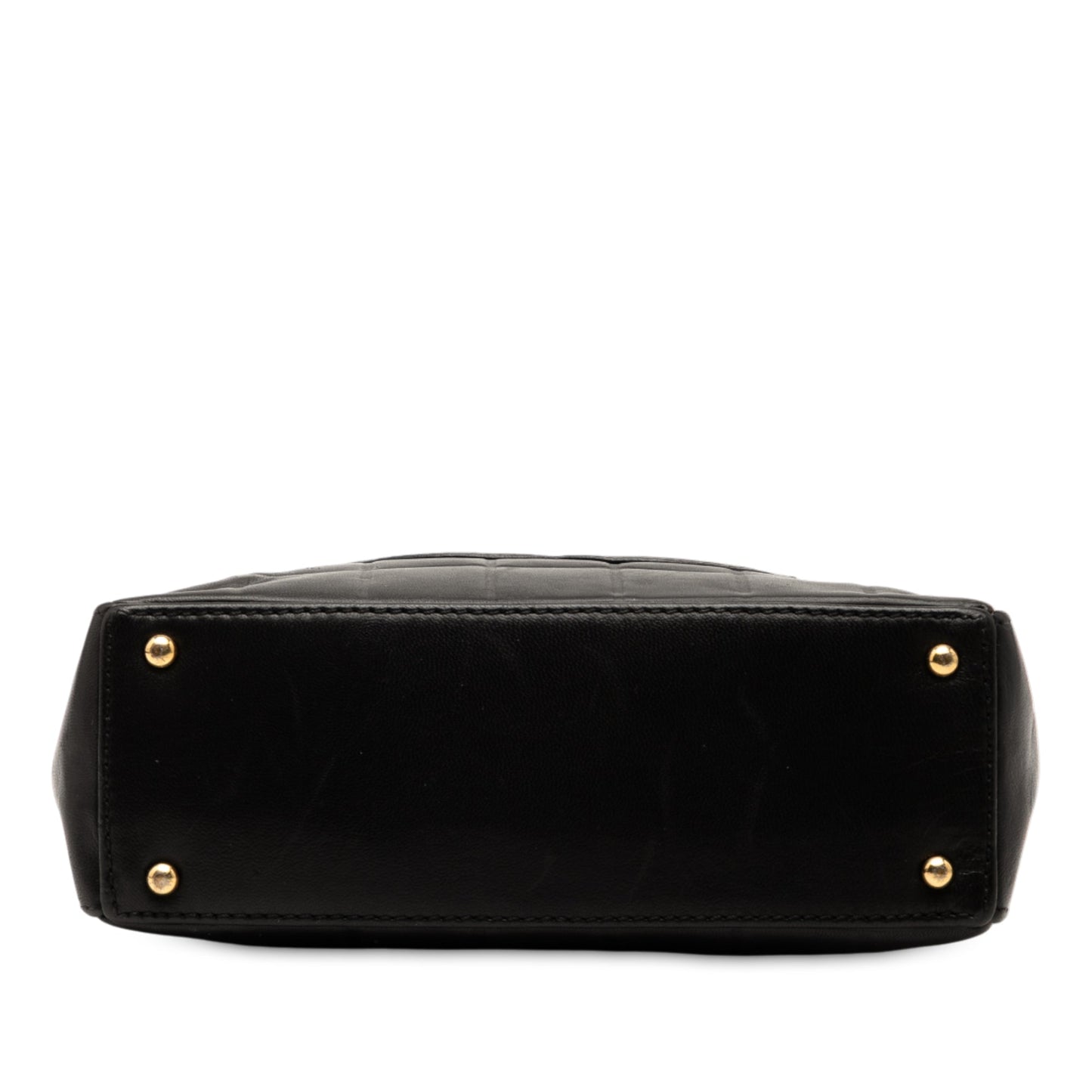 Chanel CC Chocolate Bar Lambskin Shoulder Bag