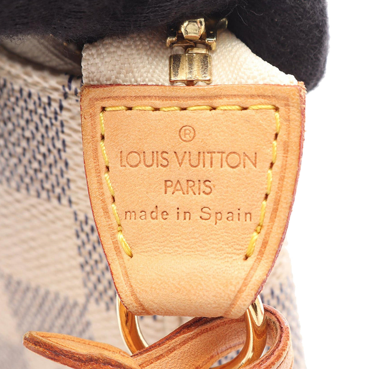 Louis Vuitton Damier Azur Pochette Accessoires — White