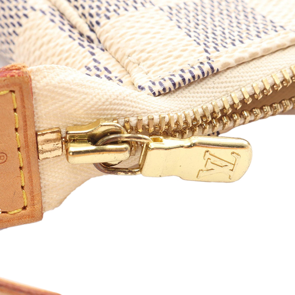 Louis Vuitton Damier Azur Pochette Accessoires — White