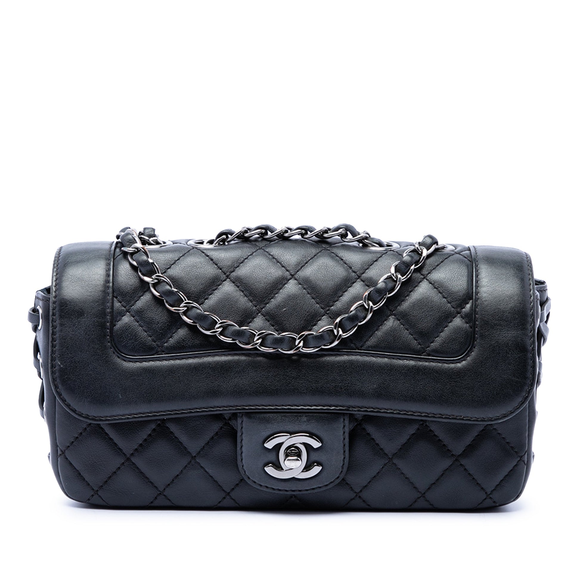 Chanel Quilted Calfskin Coco Corset Flap
