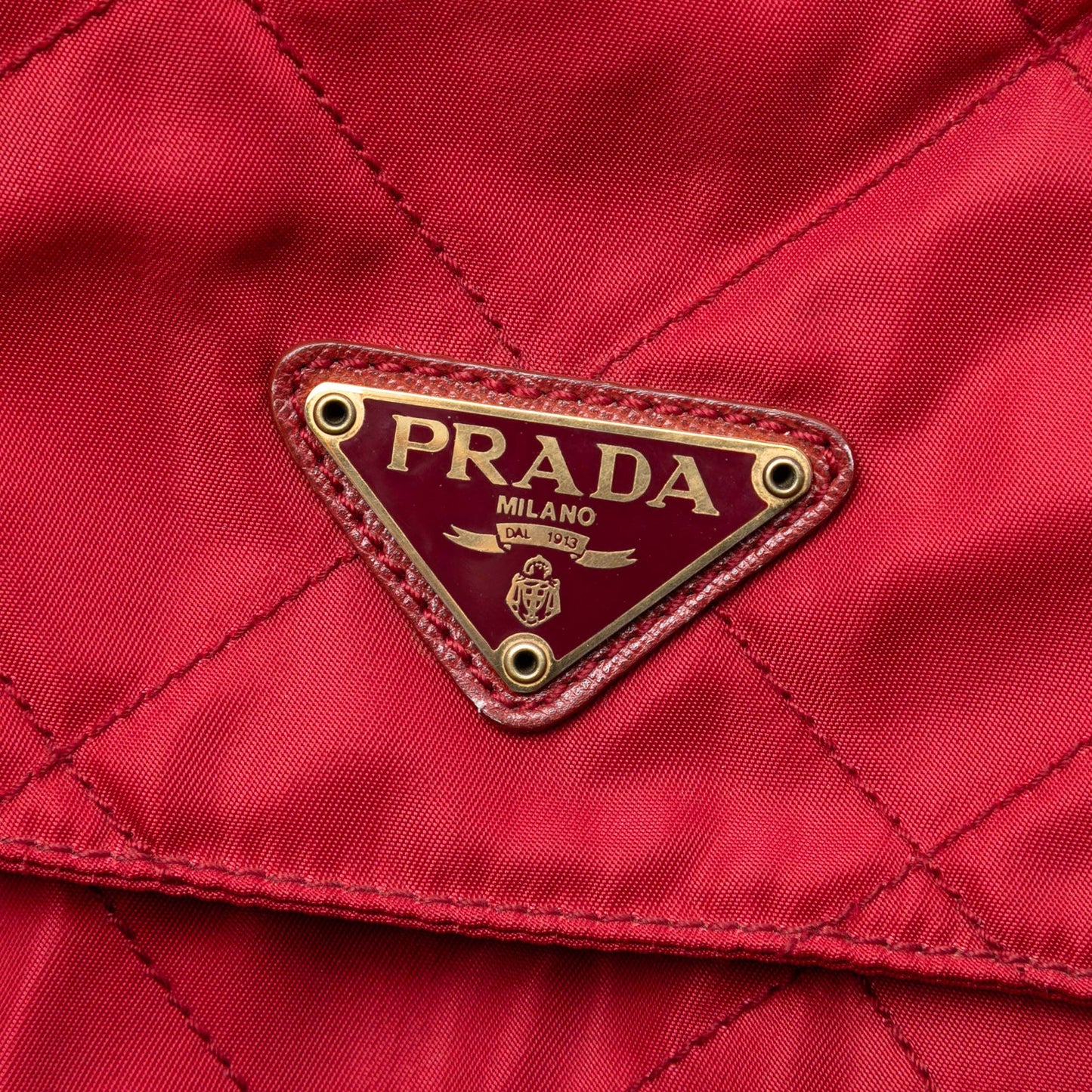 Prada Impuntu Tessuto Chain Shoulder Bag