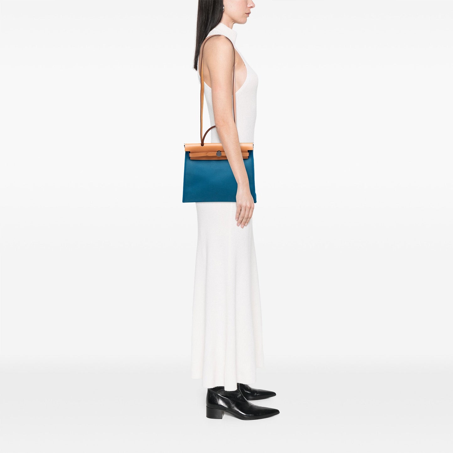 Hermès Toile Herbag Zip 31