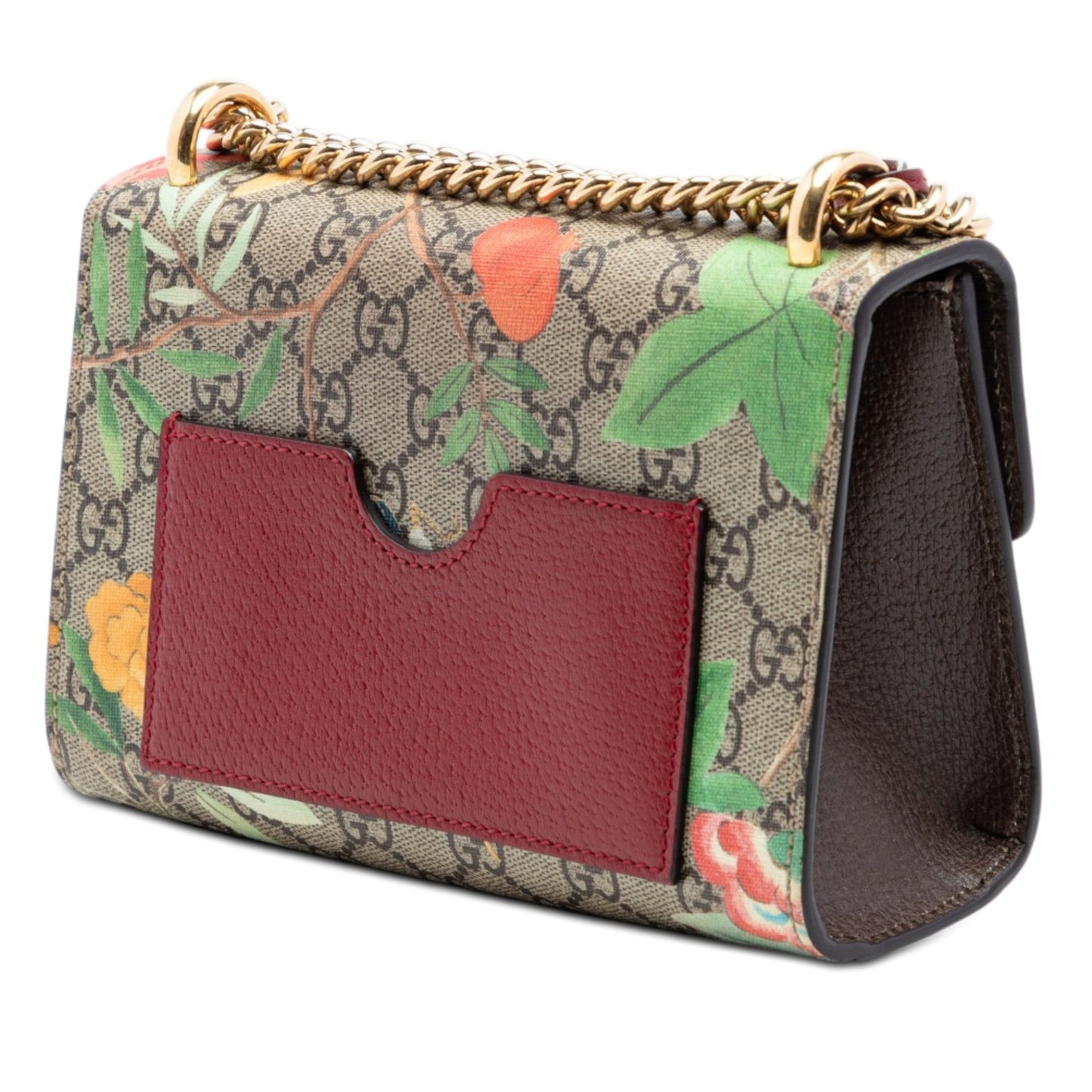 Gucci Small GG Supreme Tian Padlock Crossbody