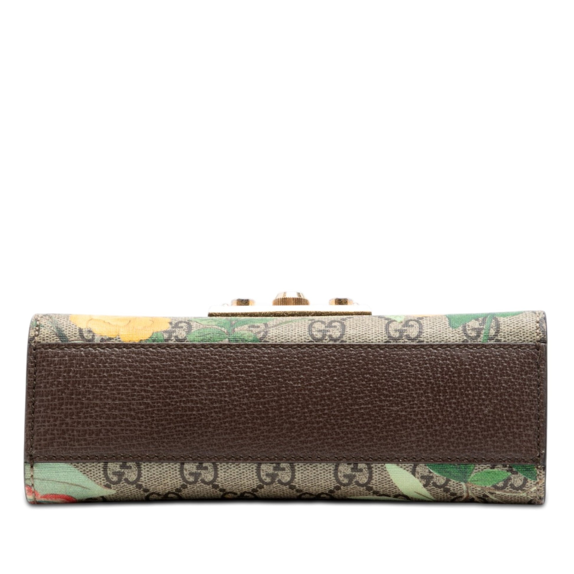 Gucci Small GG Supreme Tian Padlock Crossbody