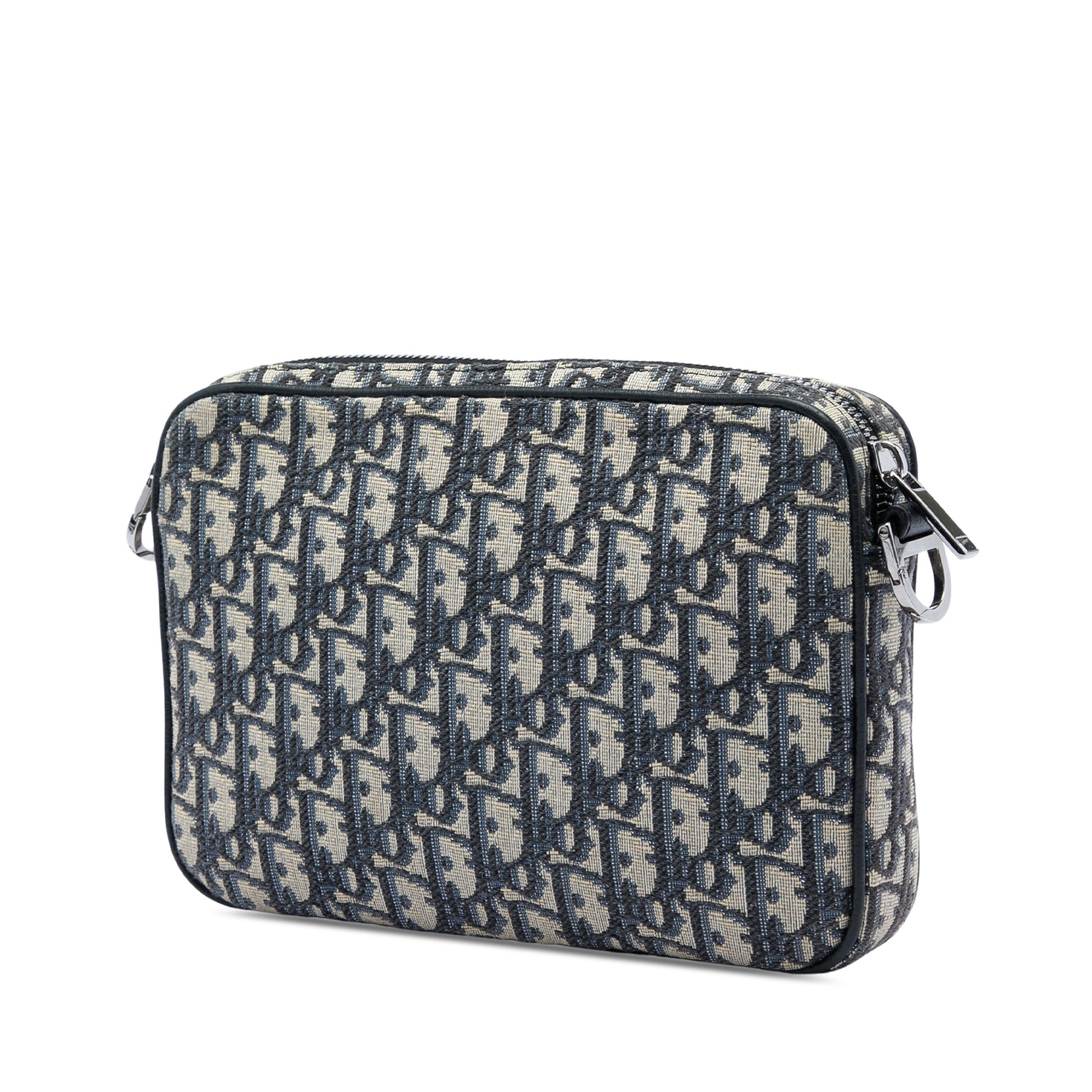 Dior Oblique Canvas Saddle Triple Pouch
