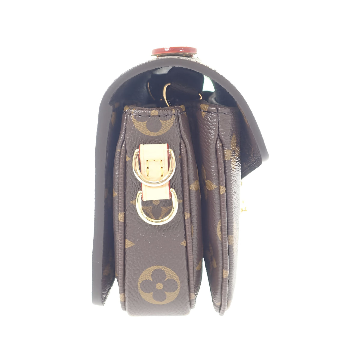 Louis Vuitton Monogram Pochette Metis East West — Brown