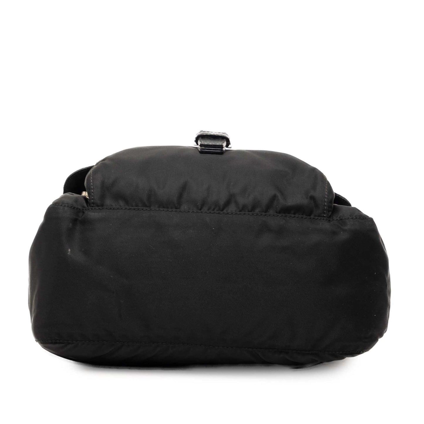 Prada Tessuto Zip Buckle Messenger Bag