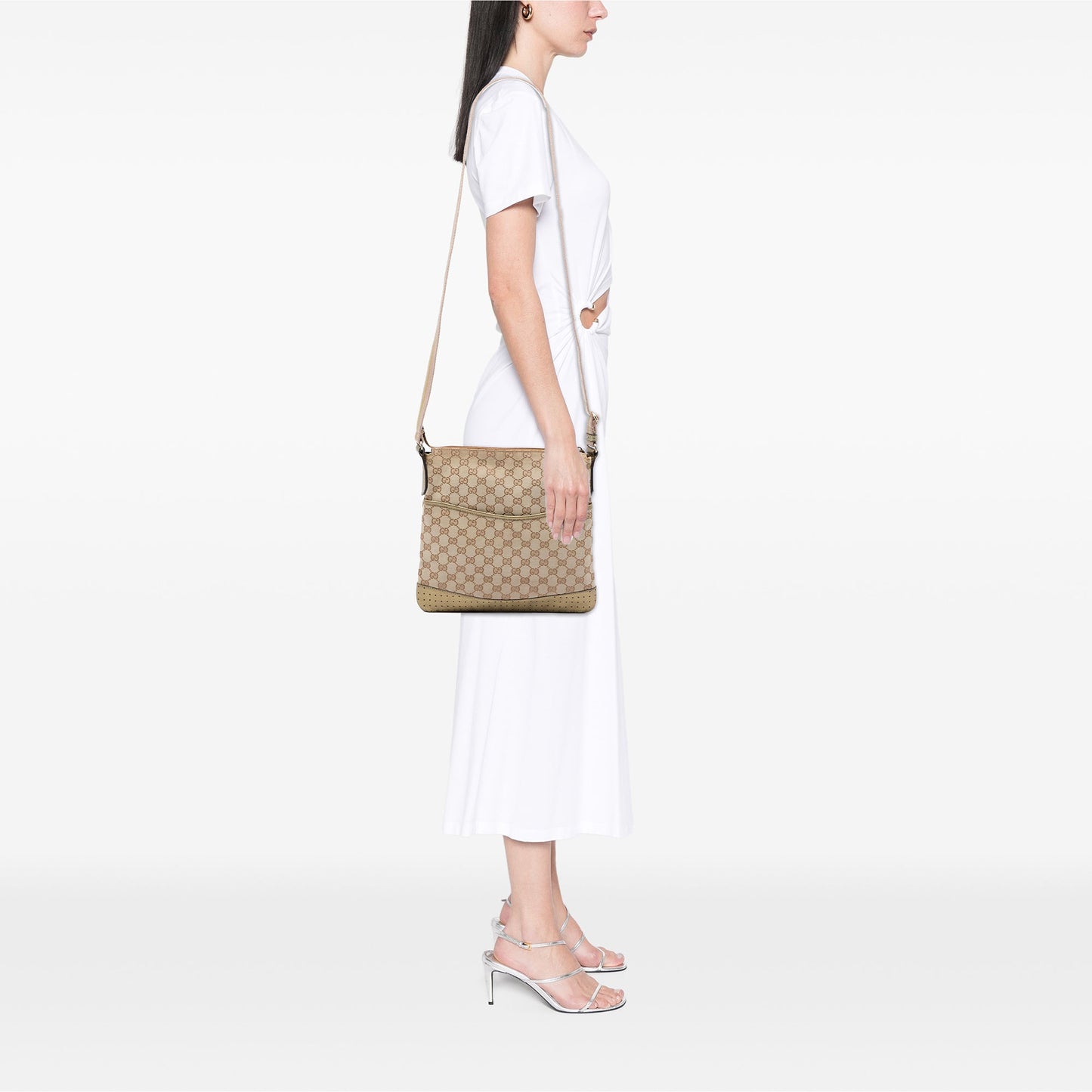 Gucci GG Canvas Web Crossbody