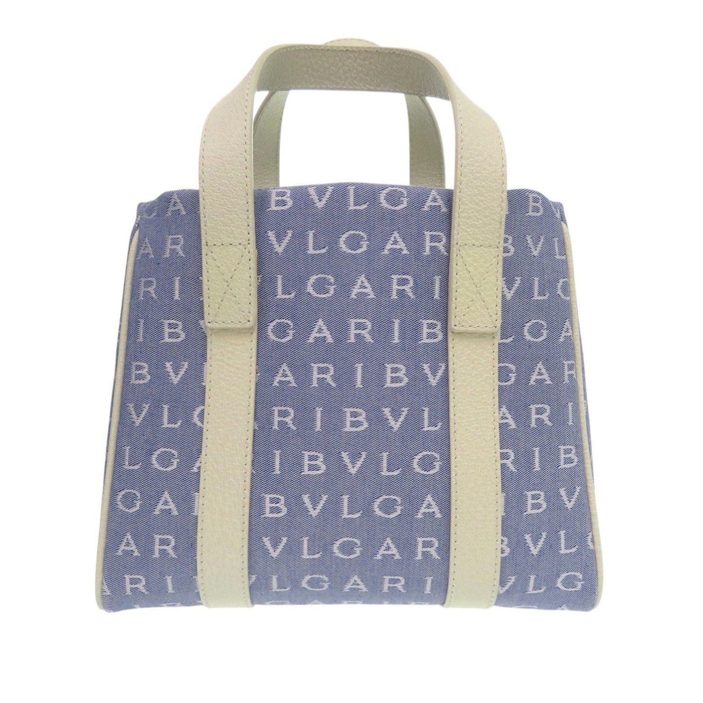 Bvlgari Mini Denim Logomania Tote