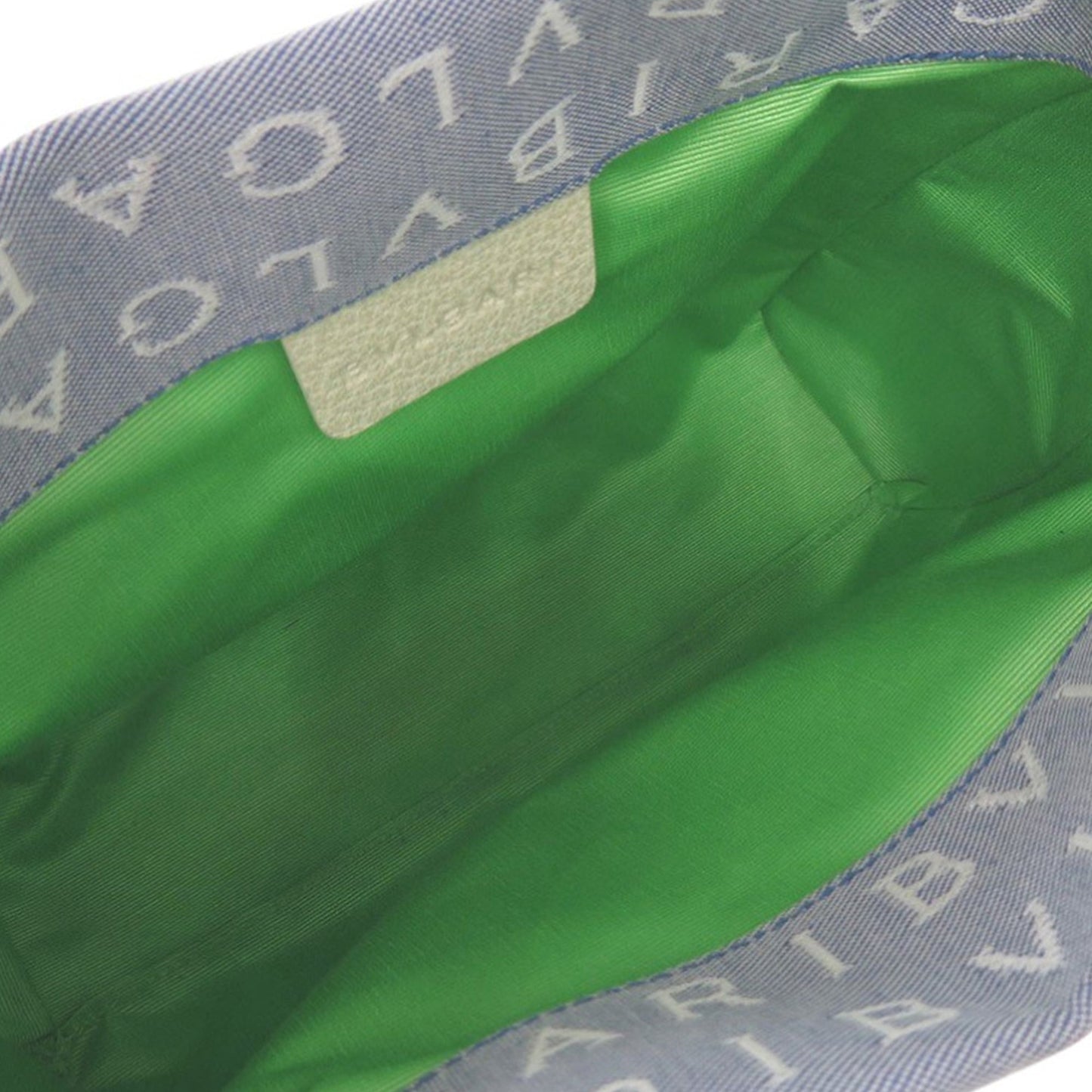 Bvlgari Mini Denim Logomania Tote
