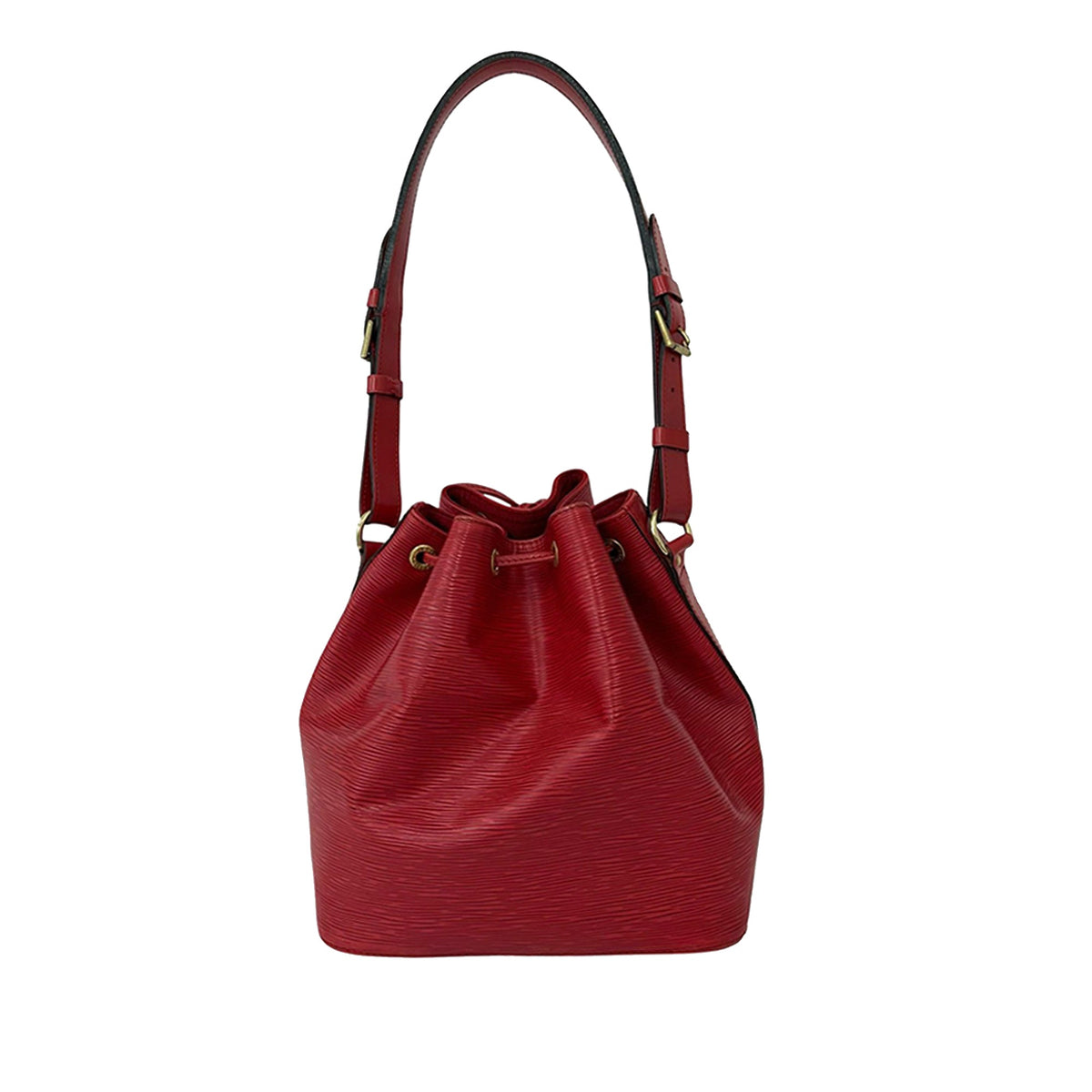 Louis Vuitton Epi Petit Noe — Red