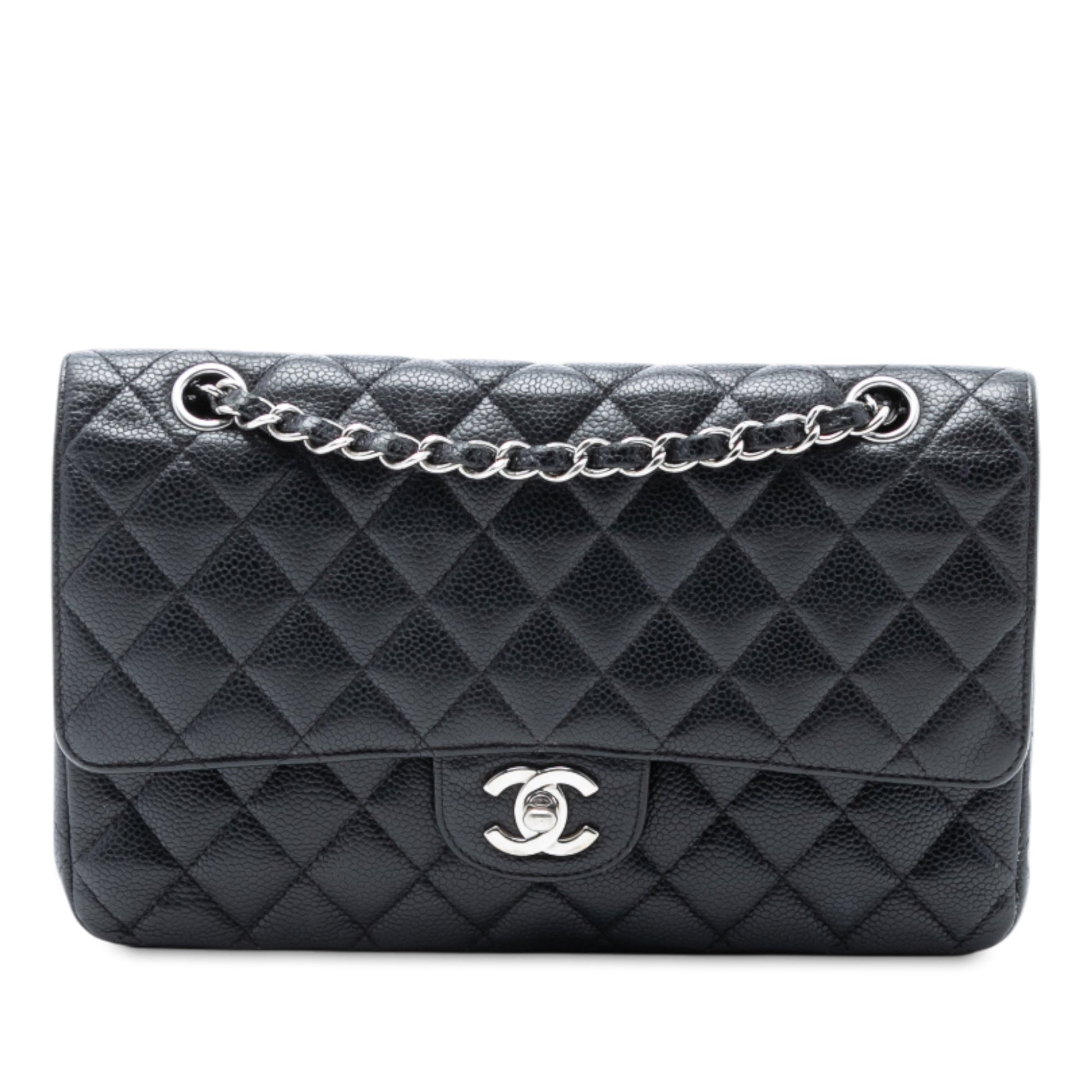 Chanel Medium Classic Caviar Double Flap