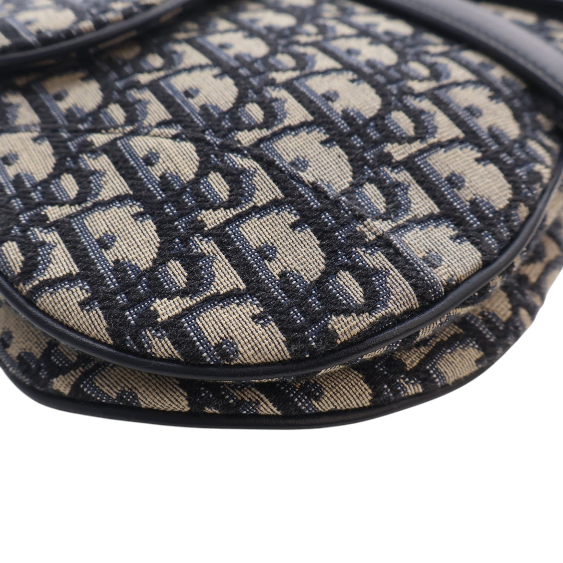 Dior Oblique Canvas Saddle Bag