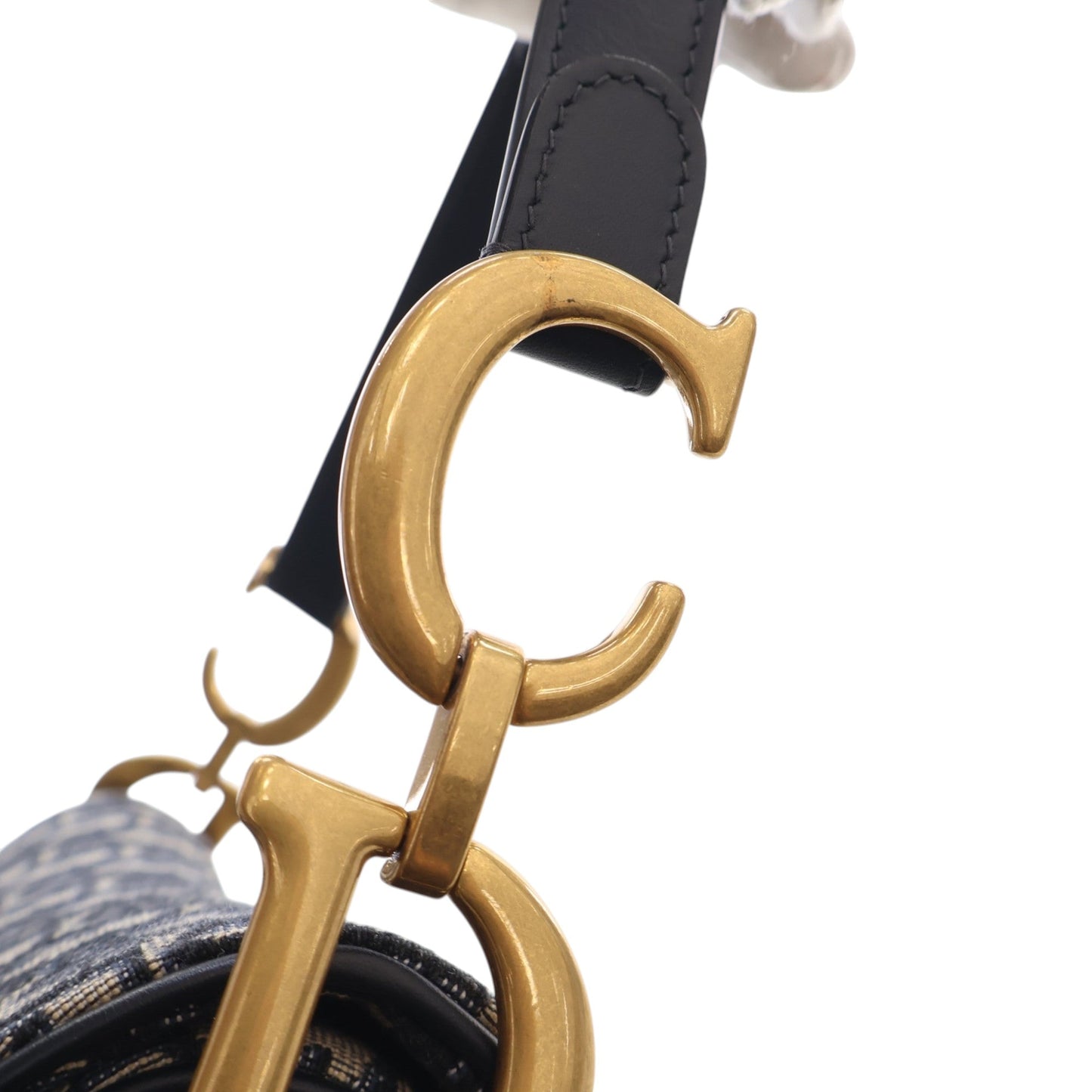 Dior Oblique Canvas Saddle Bag