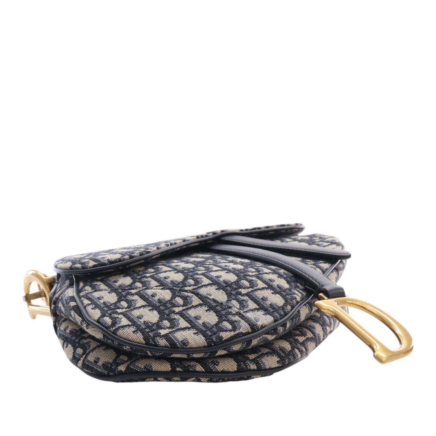 Dior Oblique Canvas Saddle Bag