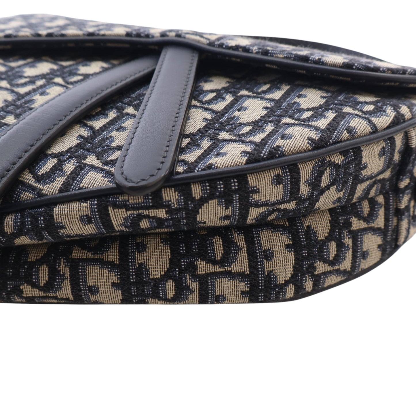 Dior Oblique Canvas Saddle Bag