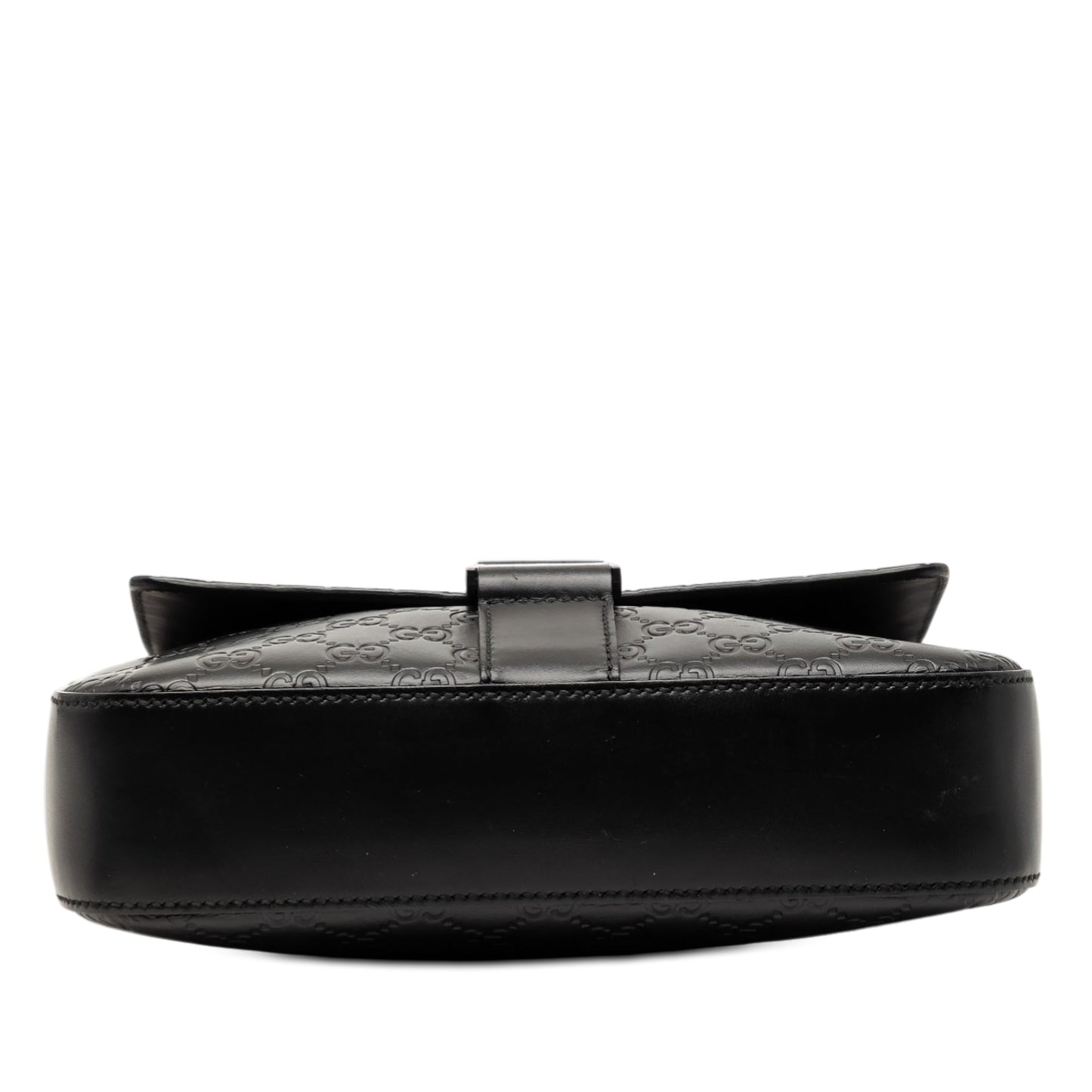 Gucci Guccissima Flap Messenger Bag