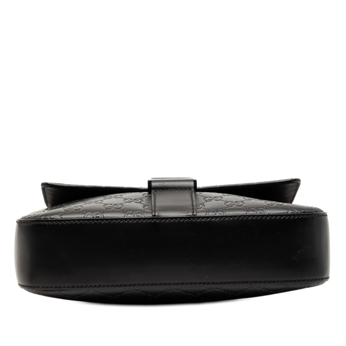 Gucci Guccissima Flap Messenger Bag