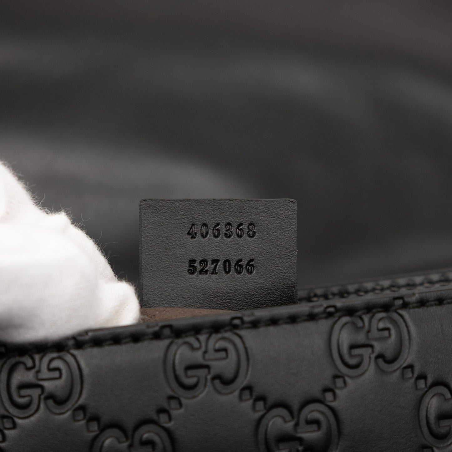 Gucci Guccissima Flap Messenger Bag