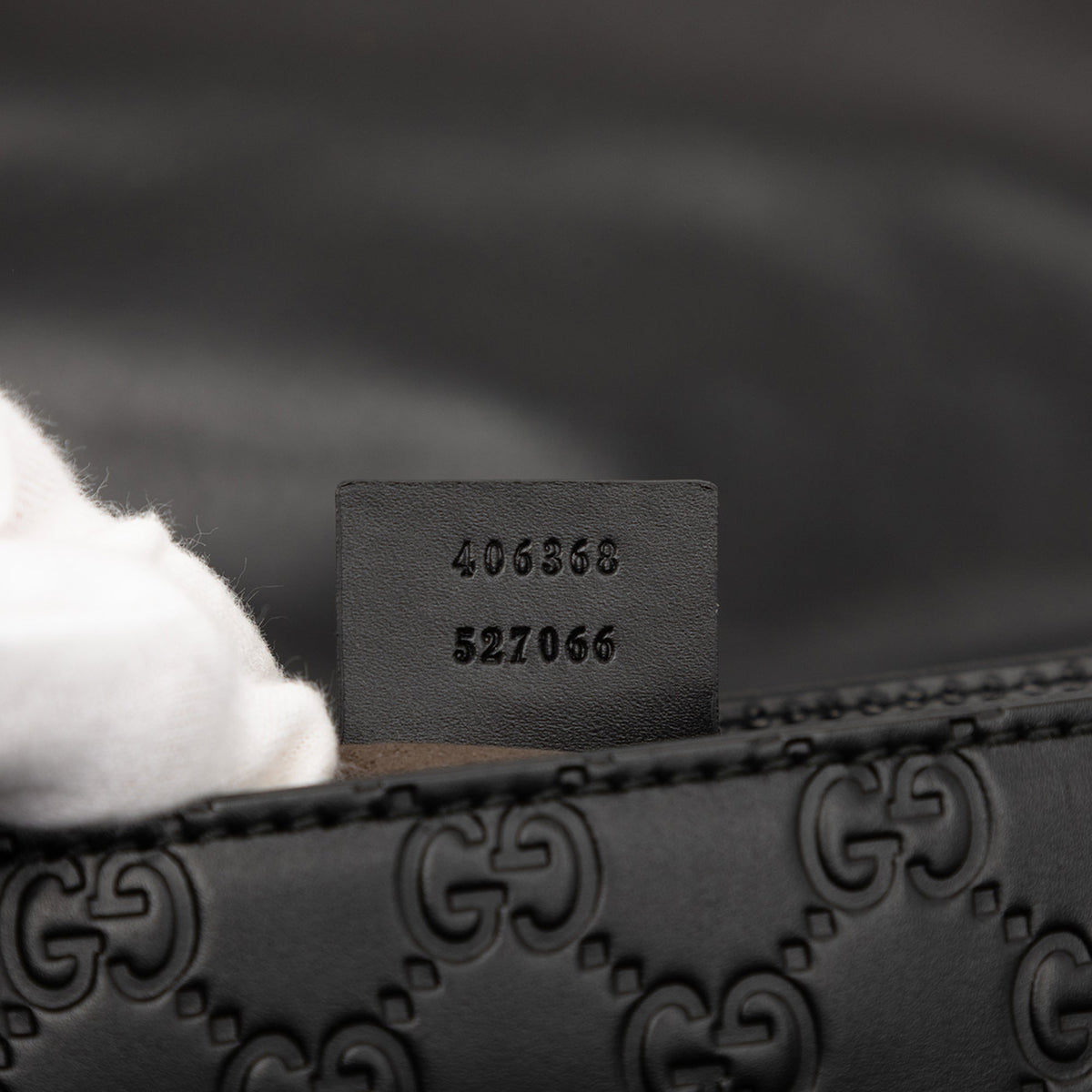 Gucci Guccissima Flap Messenger Bag