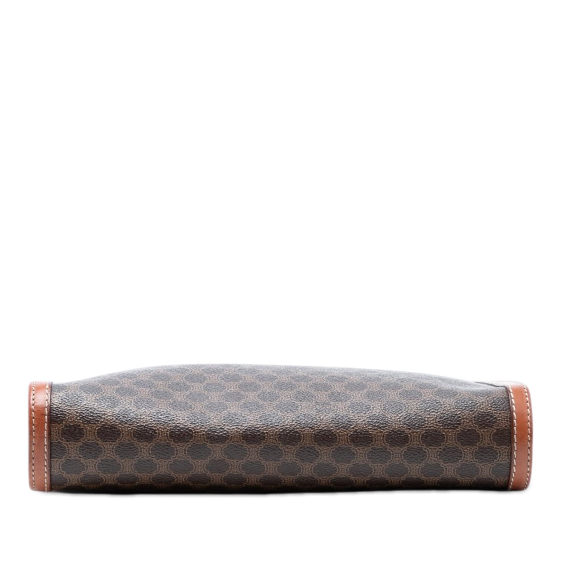Celine Macadam Coated Canvas Clutch