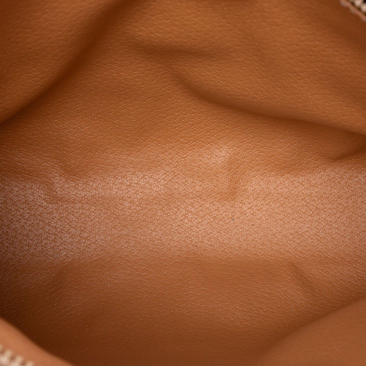 Celine Macadam Coated Canvas Clutch