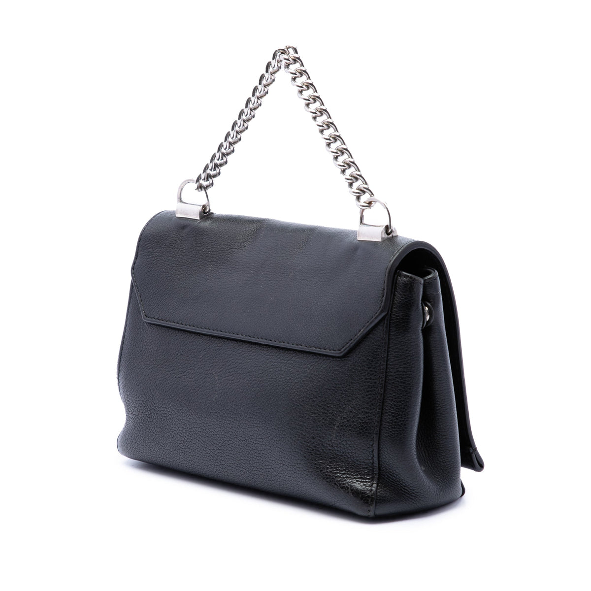 Louis Vuitton Leather Lockme II BB — Black