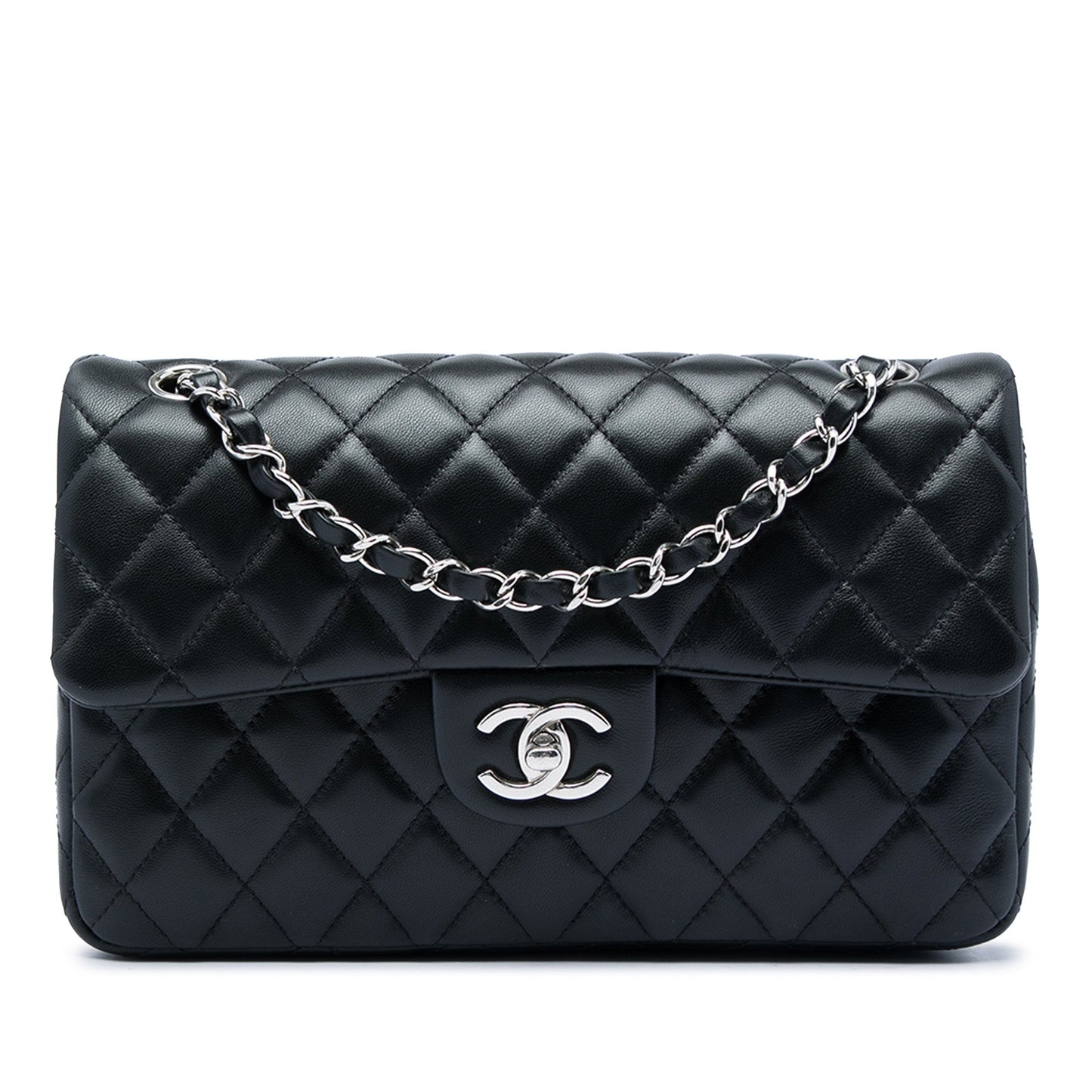 Chanel Medium Classic Lambskin Single Flap