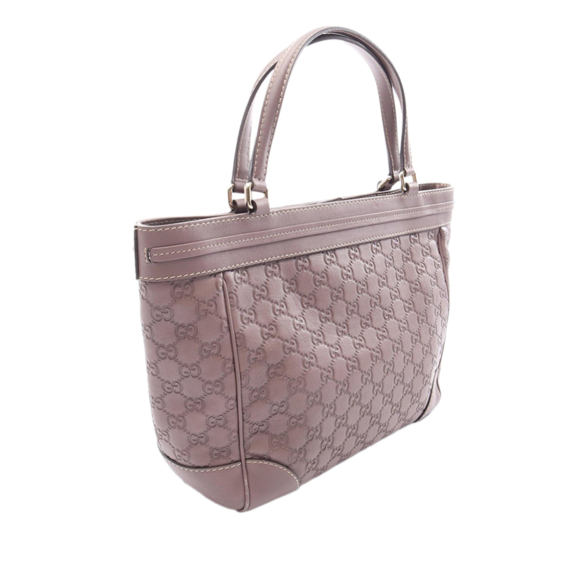 Gucci Guccissima Mayfair Tote — Purple