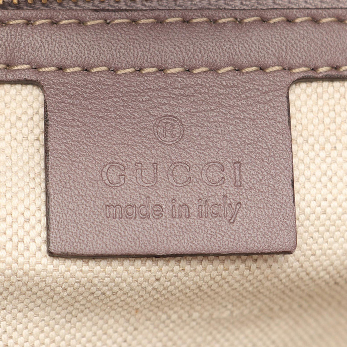 Gucci Guccissima Mayfair Tote — Purple