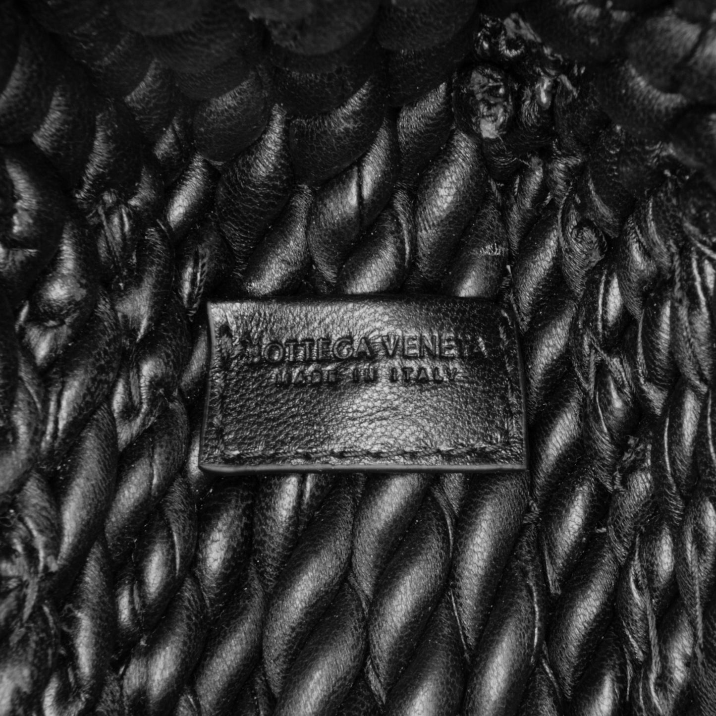 Bottega Veneta Lambskin Torchon Classic Tasseled Twisted Crossbody
