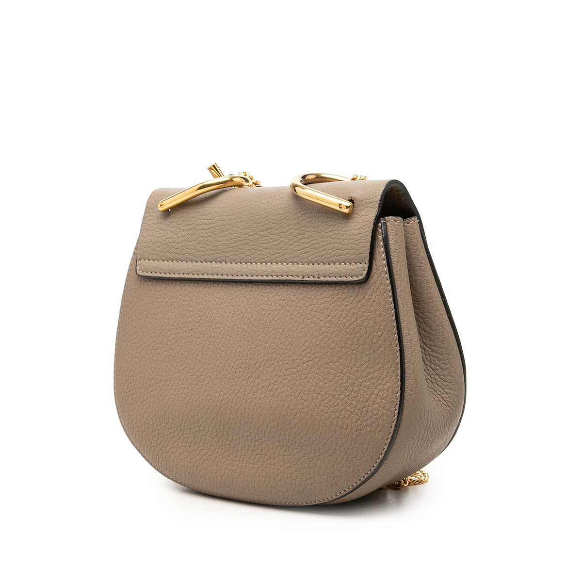 Chloé Mini Grained Lambskin Drew Crossbody