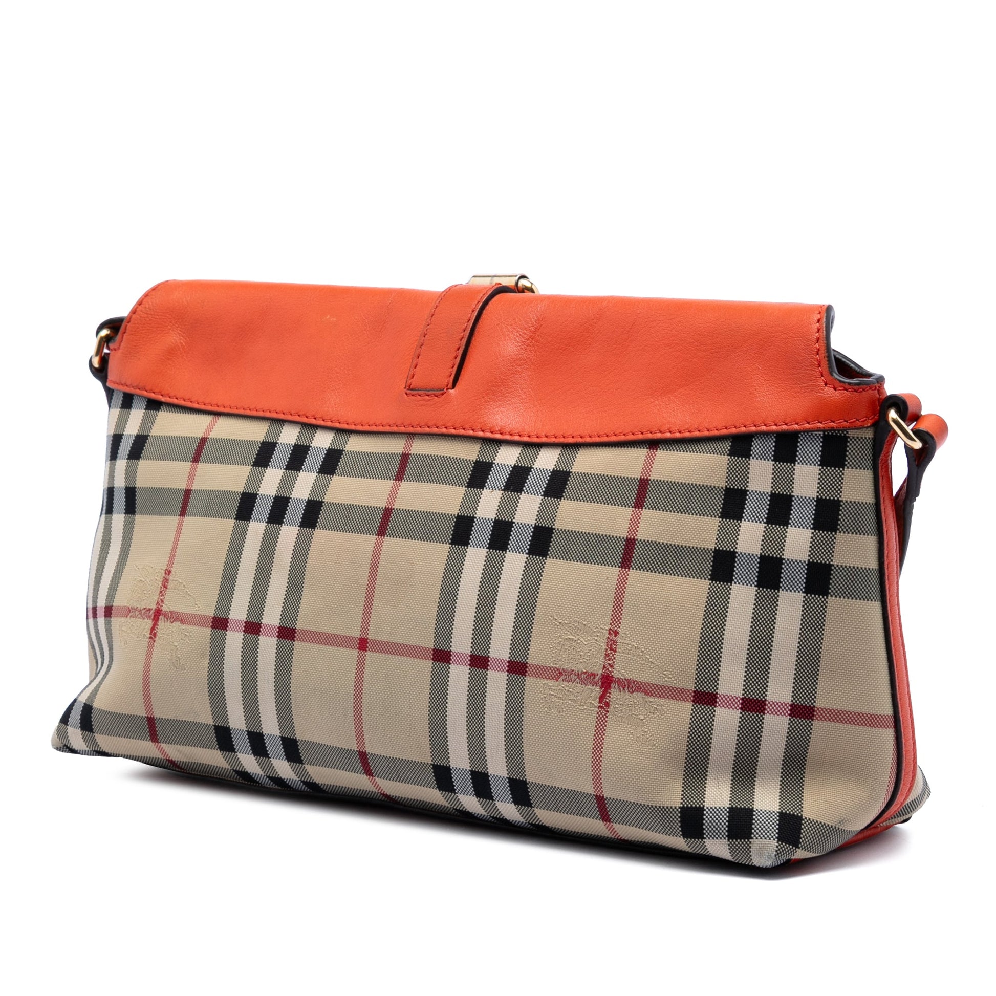 Haymarket Check Canvas Leah Crossbody