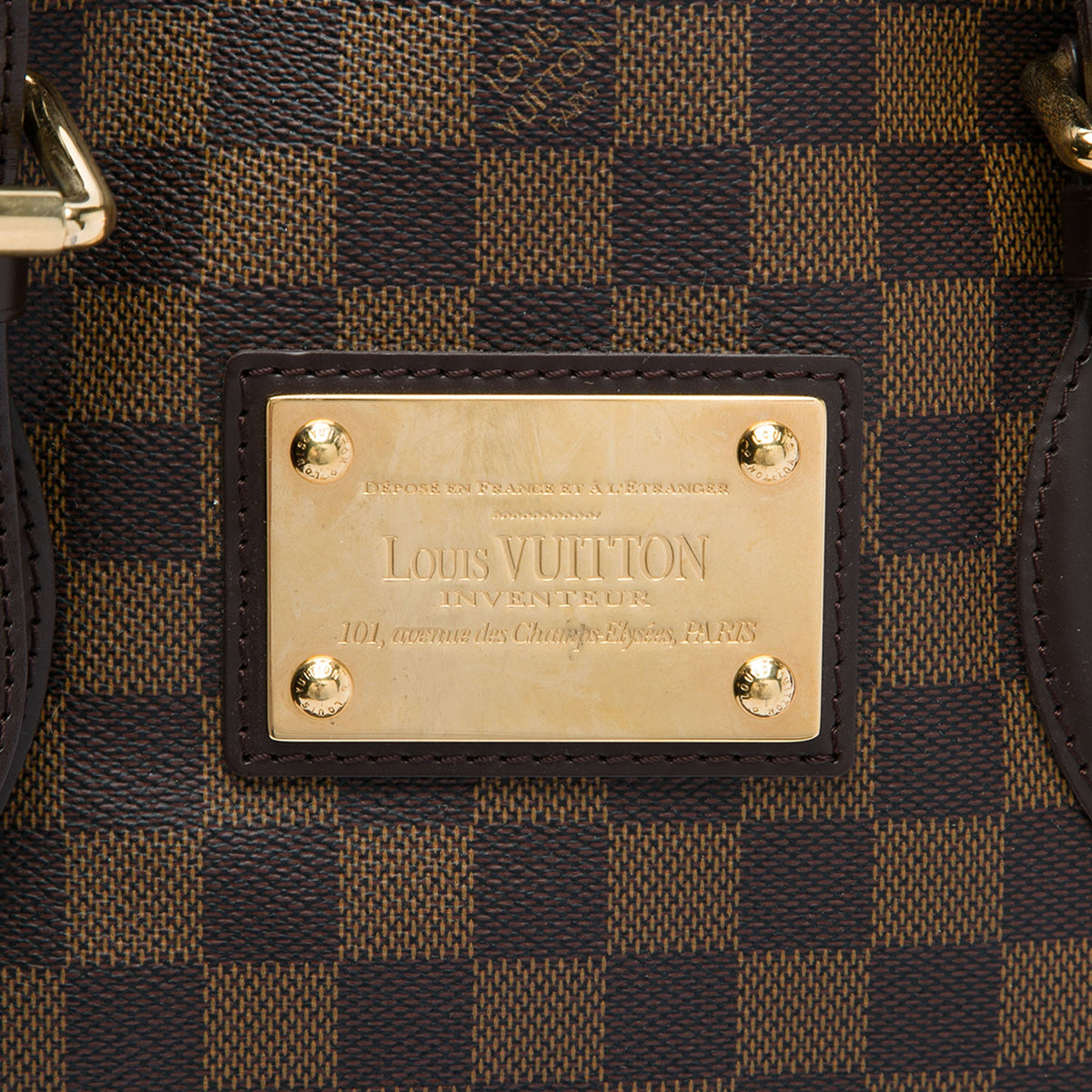Louis Vuitton Damier Ebene Hampstead MM — Brown