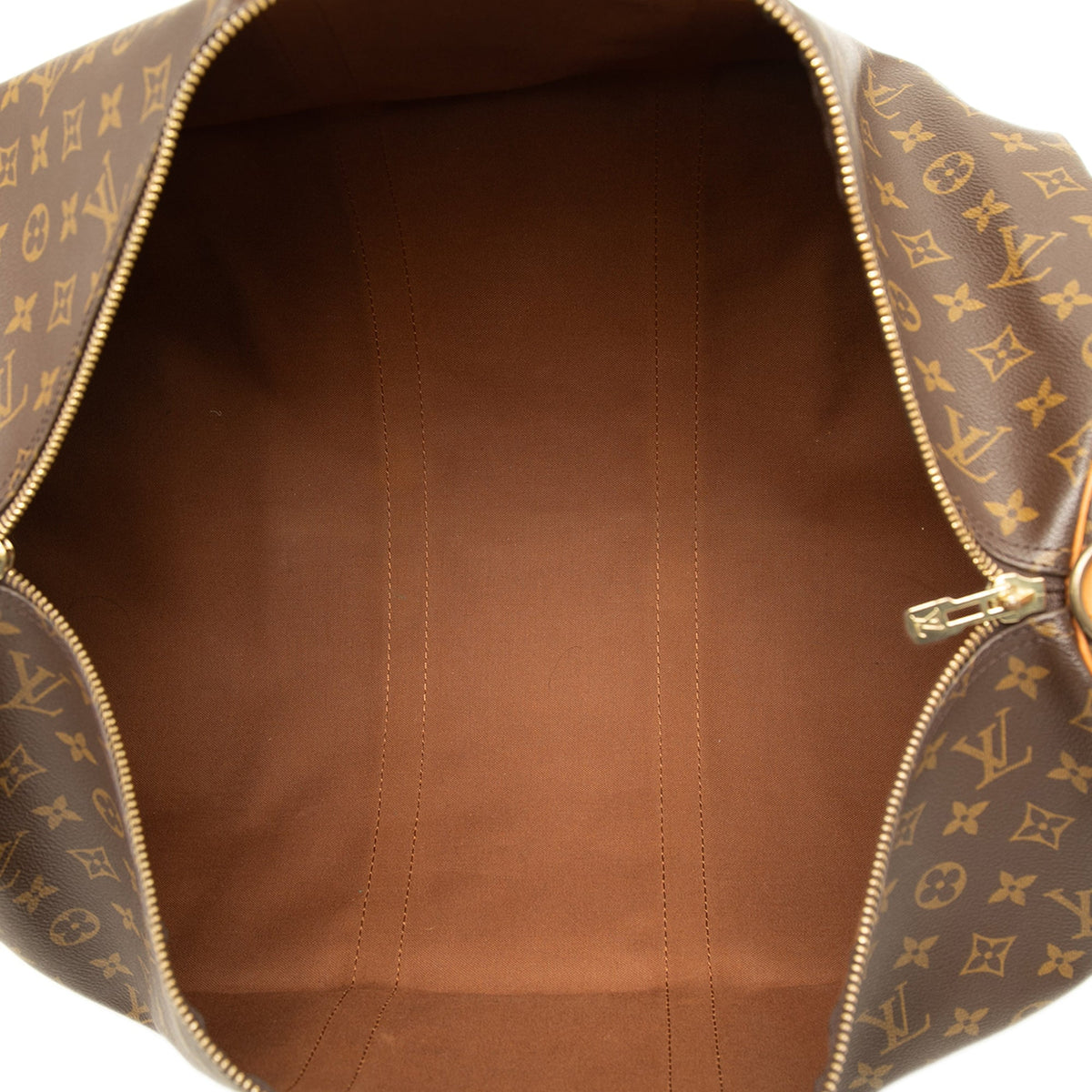 Louis Vuitton Monogram Keepall Bandouliere 55 — Brown
