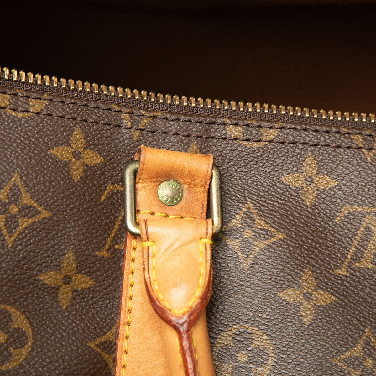 Louis Vuitton Monogram Keepall Bandouliere 55 — Brown